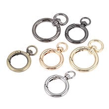 1 Pc Zinc Alloy Swivel Clip Snap Hooks for Handbag  Buckle Holder Spring O Ring Bag Hook Round Trigger Spring Keyring Buckle DIY 2024 - buy cheap