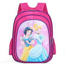 Disney-Mochila De Frozen para niños y niñas, morral impermeable con dibujos animados de Frozen, Elsa, Anna, Princesa, Spiderman, McQueen, para el coche y la escuela 2024 - compra barato