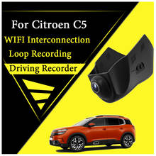 Carro wi fi dvr câmera traço para citroen c5 aircross condução gravador de vídeo registro estrada 2024 - compre barato