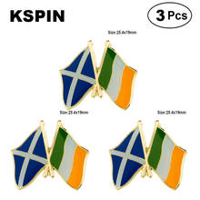 Scotland Ireland Frendship Lapel Pin Brooches Pins Flag badge Brooch Badges 2024 - buy cheap