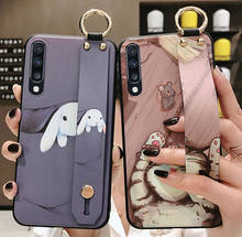 P30 P40 Pro Case Cute Cartoon Rabbit Cat Wrist Strap TPU Phone Holder Case for Huawei P20 P30 P40 Lite Mate 30 20 Pro P Smart Z 2024 - buy cheap