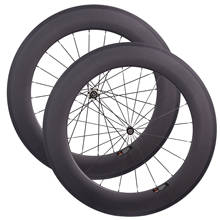 Novatec-ruedas de carbono para bicicleta de carretera, juego de ruedas rectas de 38/50/60/88mm, sin cámara, sin agujeros 2024 - compra barato