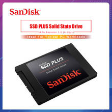 Sandisk SSD Plus Internal Solid State Hard Drive Disk SATA III 2.5" 120GB 240GB 480GB laptop notebook solid state disk SSD 2024 - buy cheap