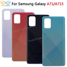 For SAMSUNG Galaxy A71 Back Battery Cover Door Rear Glass Housing Case For SAMSUNG A71 A715F/DS, SM-A715F/DSN ; SM-A715F/DSM 2024 - buy cheap