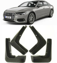 Car Mud Flaps Guards for Audi A6 Saloon S-Line Sport C8 2019~2020 Fender Mud Guard Splash Flaps Mudguard Accessories 5th 5 Gen 2024 - buy cheap