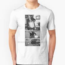 Camiseta de Kevin's Chili B & w Sequence, 100% algodón puro, talla grande, Michael Willie, Schrute Wax 2024 - compra barato