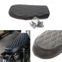 Retro Motorcycle for Cafe Racer Seat Flat Saddle Flat pan For Honda CG CB200 CB CL for Suzuki Kawasaki Yamaha Triumph 2024 - buy cheap