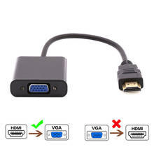 HDMI Male To VGA Famale Converter Adapter HDMI to VGA Cable Converter Digital Analog HD 1080P For PC Laptop Tablet 2024 - buy cheap