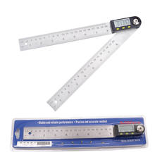 2 in 1 0-200mm/300mm Electronic Digital Angle Finder Meter Stainless Steel Angle Ruler Protractor Inclinometer Goniometer 2024 - buy cheap