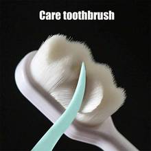 Cepillo de dientes suave ultrafino, portátil, de viaje, respetuoso con el medio ambiente, Nano Toothbrushe, con caja, cuidado de la higiene bucal 2024 - compra barato