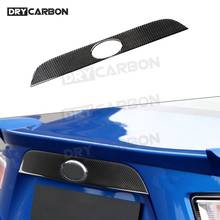 Adesivo protetor para carro e caminhão traseiro, adesivo de fibra de carbono, emblema, gt86, ft86, zn6, para subaru brz 2013 a 2020 2024 - compre barato
