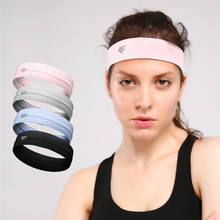 Esportes correndo bandana yoga antiderrapante fita de silicone absorve suor pacote faixa de cabelo cinto de suor 2024 - compre barato