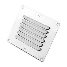 Marine Boat Square Air Vent Louver Grille Cover Adjustable Exhaust Vent stainless steel Ventilation Louvered Ventilator Grill 2024 - buy cheap
