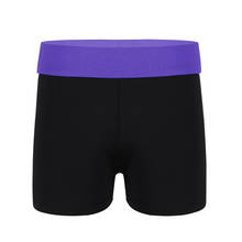 New Kids Girls Summer Shorts Wide Elastic Waistband High Waist Activewear Shorts Dance Bottoms Gymnastic Workout Ballet Costume 2024 - buy cheap