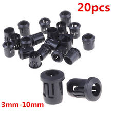 20pcs Black Plastic Lamp Bases LED Lamp Diode Holder Black Clip Bezel Socket Mount 3mm/5mm/8mm/10mm 2024 - buy cheap