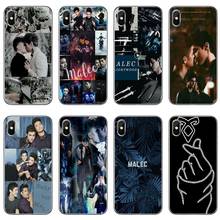 Аксессуары shadowhunters Malec, чехол для телефона Samsung Galaxy Note 10 9 8 5 4 S10E S10 Lite S9 S8 S7 S6 Edge Plus S5 S4 Mini 2024 - купить недорого