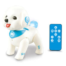 Remote Control Robot Dog Voice Control Program Singing And Shaking His Head Pet Remote Control Dog Children Toy Birthday Gift 2024 - buy cheap