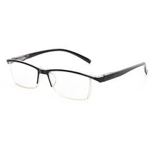 New Film Women Reading Glasses Men Presbyopia Eyeglasses Spring Leg Ultralight Black PC Frame Resin Lenses 1.0-4.0 R281 2024 - buy cheap