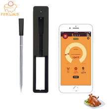 Termômetro eletrônico de carne, sem fio, bluetooth, inteligente, para cozinha, churrasco, sonda, wi-fi 173 2024 - compre barato