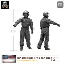 1/35 Modern U.s. Army Tank Soldier Resin Soldier Element Mould Need Self-assembled And Colorless Y-B1 2024 - buy cheap