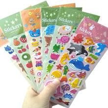 30 упаковок/партия kawaii животные 3D Декоративные наклейки DIY клей стикер для канцелярских товаров награды подарки для детей оптовая продажа 2024 - купить недорого