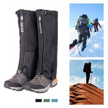 Outdoor Hiking Climbing Skiing Shoes Waterproof Cycling Legging Gaiters Trekking Desert Snow Boots Shoes Covers fz 2024 - buy cheap