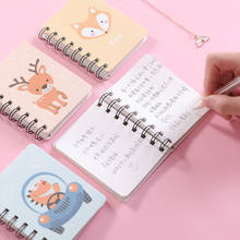 A7 Cartoon animal Cute Mini Portable Coil Notepad Diary Book Exercise Book Escolar Papelaria School Office Supply 2024 - buy cheap