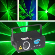 Luz láser de animación verde de 300mW, luces de escenario con tarjeta SD, 300mW, 532nm, disco verde, para espectáculo de fiesta 2024 - compra barato