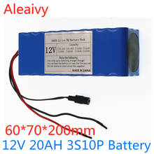 2020 NEW High Quality Super 3S10P Rechargeable Portable Lithium-ion Battery DC 12V 20000mAh With BMS battery pack 2024 - buy cheap