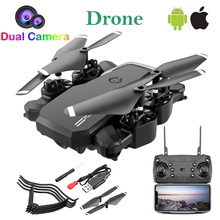 Rc drone quadrocopter com câmera 4k de alta definição fotografia aérea de longa duração bateria de controle remoto avião veículo brinquedo 2024 - compre barato