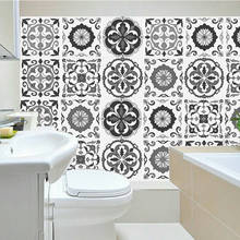 Mosaico auto adesivo telha backsplash adesivo de parede vinil banheiro cozinha decoração para casa cor cinza h1111 2024 - compre barato