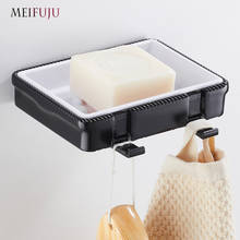 Detachable Soap Dishes White Wall Mounted Soap Holder Antique Aluminum Black Soap Basket Dish for WC Bathroom Accessories 2024 - buy cheap