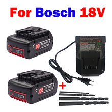 Charger for Bosch Electric Drill 18V 6000 mAh Li-ion Battery BAT609, BAT609G, BAT618, BAT618G, BAT614, With Charger 2024 - buy cheap