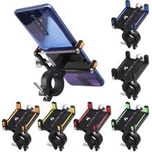 Aluminum Alloy Bike Phone Holder Bracket For 3.5" to 7.2" Phone Bicycle Stand Scooter Motorcycle Mount Support Handlebar Clips 2024 - buy cheap