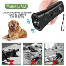 Travelling portátil ultra-sônico cão repeller anti dispositivo de controle mouse parar treinamento casca cobra pragas gato 2024 - compre barato