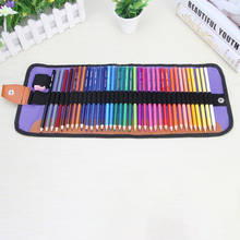 36 Colors Portable Colored Pencils 3.0 Color Core Canvas Roller Color Lead With Pencil Sharpener Student Drawing Stationery 2024 - buy cheap