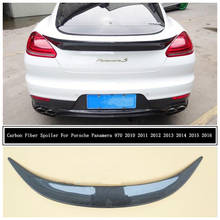 High Quality Carbon Fiber Spoiler For Porsche Panamera 970 2010 2011 2012 2013 2014 2015 2016 Wing Lip Spoilers Car Accessories 2024 - buy cheap