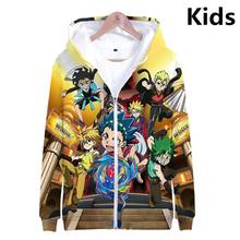 2 To 14 Years Kids Hoodies Beyblade Burst Evolution 3D Printed Hoodie Sweatshirt Boys Girls Harajuku Cartoon Jacket Teen Clothes 2024 - buy cheap