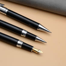 Baoer Metal Ballpoint Roller Fountain Pen Signature Set Pens Office School Stationery 2024 - buy cheap