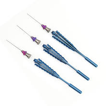 Titanium alloy microscopic intraocular foreign body tweezers 20G 23G 2024 - buy cheap