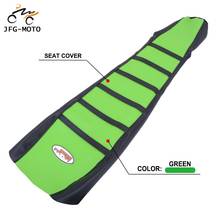 Motorcycle Rubber Striped Leather Soft Grip Gripper Skin Seat Cover For Kawasaki KLX250 KLX300 KLX 250 300 1994-2007 Dirt Bike 2024 - buy cheap