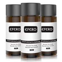 EFERO 2 шт., средство для быстрого роста волос, эфирное масло для выпадения волос, для мужчин и женщин, мужские средства для ухода за волосами, 20 мл 2024 - купить недорого