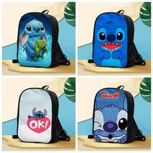 Disney Lilo & Stitch Anime Figures Cartoon Product Cosplay Accessories Customized Backpack Rucksacks Gift 2024 - buy cheap