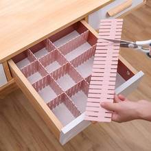 20pcs Plastic Drawer Dividers Free Combination Organizer Drawer Partition 2024 - buy cheap