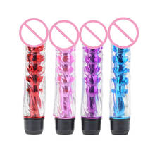 Multi Speed Dildo Cilt Vibrator Waterproof Jelly Penis Adult Sex Product Toys For Woman Female G spot Vibrator Massager anal 18+ 2024 - buy cheap