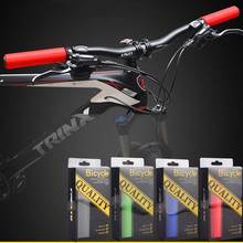 Рукоятки для руля велосипеда MTB, сверхлегкие силиконовые губки, детали для велосипеда, противоскользящая ручка, фиксатор, совместимый с диаметром 22,2 мм 2024 - купить недорого