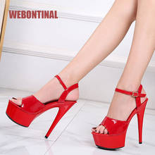 WEBONTINAL Big Size 42 43 Platform Shoes Women Sandals Summer High Heels Sexy Pole Dance Stripper Club Party female Sandalias 2024 - buy cheap