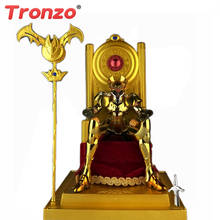 Tronzo-modelo saint seiya ex, aparelho de brinquedo com figura de ação, conjunto de esqueleto do papelão shion gemini saga 2024 - compre barato