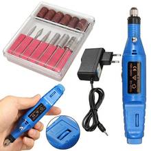 Professional Electric Manicure Drills Nail Drill Machine Manicure Machine Nail Art Pen Nail File Nail Art Tools Kit US/EU/UK/AU 2024 - buy cheap