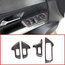 Car Interior Accessories For Mercedes Benz B GLB Class W247 X247 2019-2020 ABS Oak wood grain Car Window Lift Button Frame Trim 2024 - buy cheap